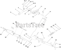 Toro 74573 (DH 200) - Toro Lawn Tractor (SN: 290000001 - 290000480) (2009)
