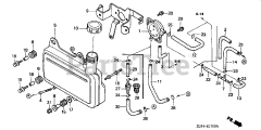 Honda GC135 QHA1 (GCAJ) - Honda Engine, Made in Japan (SN: GCAJ-1000001 - GCAJ-9999999) FUEL TANK