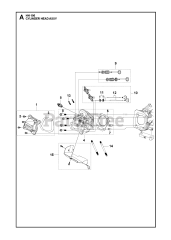 Husqvarna 536296202 (536296203) - Husqvarna Engine CYLINDER HEAD ASSY