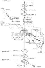 Husqvarna 326 LX - Husqvarna String Trimmer (2002-08) Carburetor
