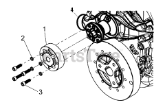 Briggs & Stratton 076351-00 - Briggs & Stratton 48kW Liquid Cooled Home Standby Generator Engine Service Parts - 5.0L - Water Pump and Adapter (312594)