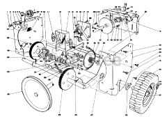 Toro 38045 (524) - Toro Snow Thrower (SN: 000000001 - 000999999) (1980)