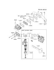 Kawasaki FX850V-AS02 - Kawasaki Engine CARBURETOR