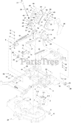 Exmark VXS750AKC48400 - Exmark 48" Vertex S-Series Stand-On Mower, Kohler EZT750 (SN: 416150475 - 417930745) (Rev A) (2024)