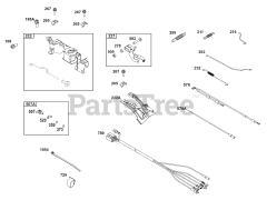 Briggs & Stratton 386447-0087-B5 - Briggs & Stratton Horizontal Engine Controls Group