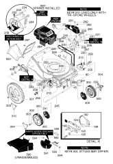 Murray 21595x8A - Murray 21" Walk-Behind Mower (1998)