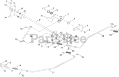 Brands 75315 (MR 5400) - Toro 54" Titan Zero-Turn Mower (SN: 411455152 - 411599999)