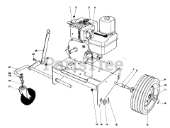 Toro 62933 - Toro Lawn Blower, 5hp (SN: 007000001 - 007999999) (1987)