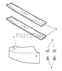 Craftsman 107.33743 (1687216) - Craftsman 42" Grass Mulcher Kit
