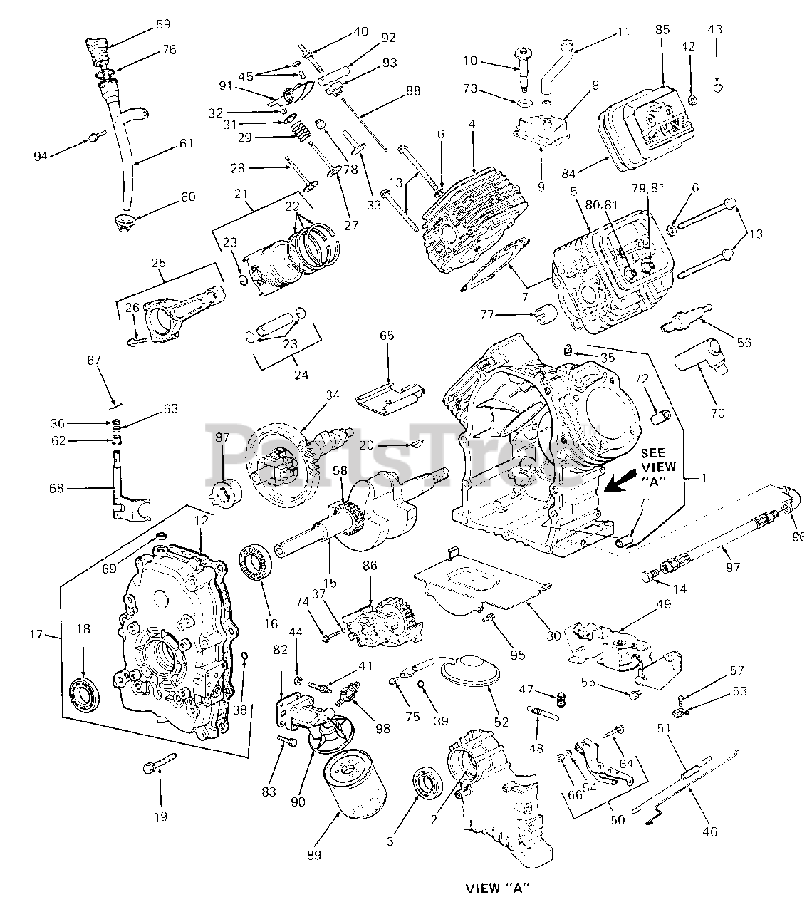 Cub Cadet 1440 (143633100) Cub Cadet Garden Tractor (SN 821060