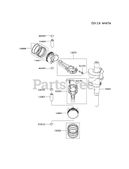 Kawasaki FX850V-AS02 - Kawasaki Engine PISTON/CRANKSHAFT