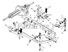 Craftsman 247.270170 (13A-325-099) - Craftsman Lawn Tractor (1999) (Sears)