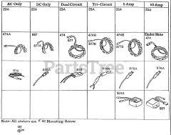 Briggs & Stratton 190432-3100-01 - Briggs & Stratton Horizontal Engine Alternator Chart