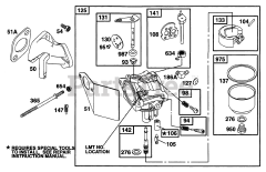 Briggs & Stratton 226432-0057-XX - Briggs & Stratton Horizontal Engine