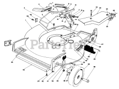 Toro 20705 - Toro Walk-Behind Mower (SN: 003000001 - 003999999) (1983)