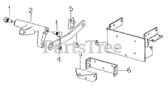 Cub Cadet 1100 (2050590U) - Cub Cadet Garden Tractor Three Point Hitch Attachment