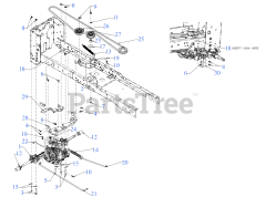 Cub Cadet XT1-LT 42 (13A6A9CS056) - Cub Cadet 42" XT1 Enduro Lawn Tractor (2020) Drive