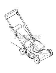 MTD 12A-469R004 - MTD Gold Walk-Behind Mower (2009)