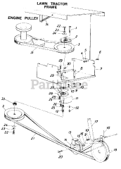 White Outdoor 190-746-190 - White Outdoor 28" Tiller Attachment (1990)