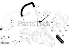 Echo CS-370 - Echo Chainsaw (SN: C08011001001 - C08011999999)