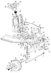 MTD 137-322-000 - MTD Lawn Tractor (1987) Parts