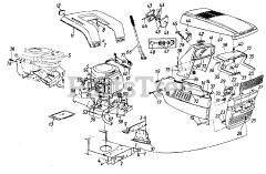 Turf Power 131-679G095 - Turf Power Lawn Tractor (1991) (Cenex) Parts09