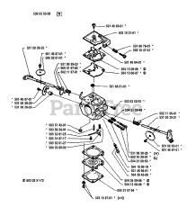 Husqvarna 41 - Husqvarna Chainsaw (1994-05) Carburetor Parts