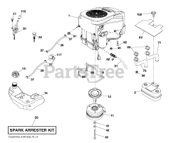 RedMax YT 2448 F (960430293-00) - RedMax 48" Yard Tractor, 24hp (2018-10)