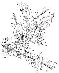 MTD 319-850-327 - MTD Snow Thrower (1989) (Farwell - MTD Ozmun & Kirk) Parts