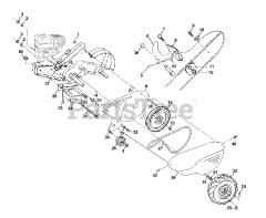 Maxim MX R500 L - Maxim Tiller (2001) Mainframe, Left Side