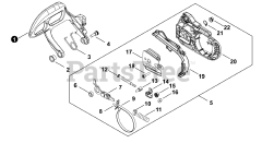 Echo CS-2511 T - Echo Chainsaw (SN: C71915001001 - C71915999999)