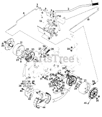 Gravely 985098 - Gravely Walk-Behind 2-Wheel Tractor, 10hp, Electric Start (SN: 000101 & Above)