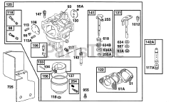 Briggs & Stratton 161432-0127-01 - Briggs & Stratton Horizontal Engine Carburetor Assy