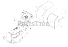 Exmark ECSKA21 - Exmark 21" Commercial S-Series Walk-Behind Mower, Kawasaki (SN: 000920000 - 000999999) (2011)