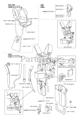 Husqvarna 245 - Husqvarna String Trimmer (2002-08) Harness