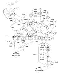 Snapper 1696681-01 - Snapper 48"/122cm Fab Mower Deck