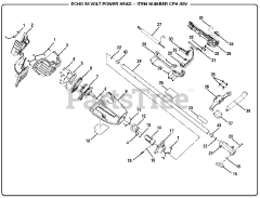 Echo CST-58V (CPH-58V) (SSA-58V) - Echo String Trimmer, 58V Battery, Split Boom, Revision 05 (2018-03)