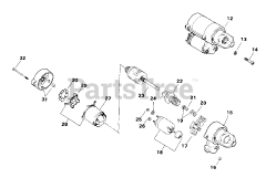 Kohler M20-49581 - Kohler Magnum Engine, Made for Vermeer, 20hp, 14.9kW Electric Start (Cont.) 11-15-14 (TP-2233-C)