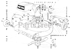 Toro 18300 - Toro Electric Whirlwind Walk-Behind Mower (SN: 008000001 - 008999999) (1968)