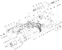 White Outdoor 190-746-190 - White Outdoor 28" Tiller Attachment (1987)