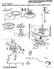 Electrolux/AYP YP LT 120 DR - Electrolux/AYP Lawn Tractor