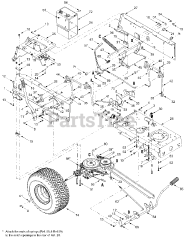 Bolens 13AC650F765 - Bolens Lawn Tractor (2004)