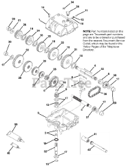 Gravely 988151 (36 GR) - Gravely Pro-Gear 36" Walk-Behind Mower, Recoil Start (SN: 000101 & Above)