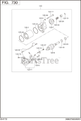 Subaru Robin EH172YS0901 (EH17-2) - Subaru Robin Engine 730 Electric Device
