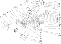 Toro 38635 (828 LE) - Toro 28" Power Max Snow Thrower (SN: 260000001 - 260999999) (2006)