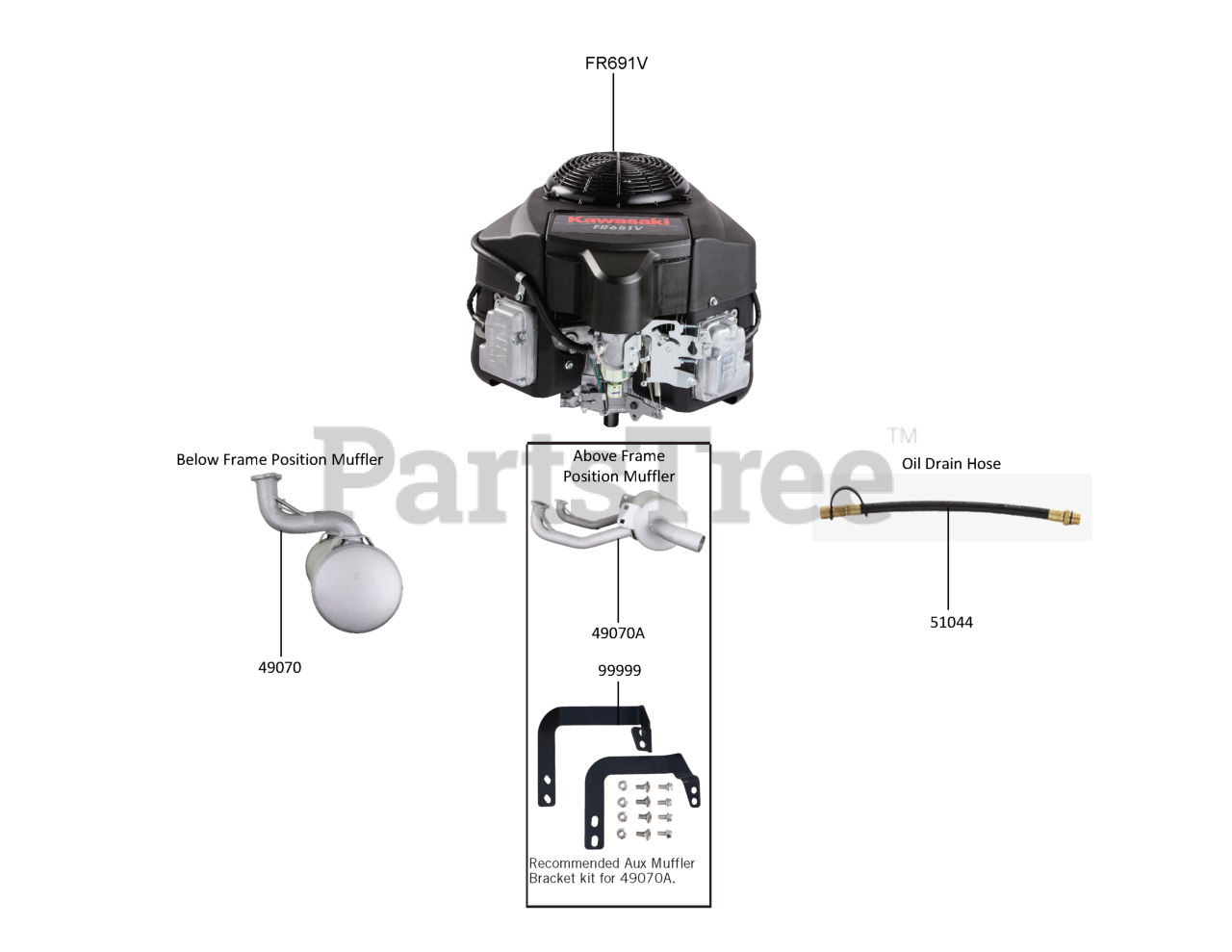 Kawasaki FR691V-AS31 - Kawasaki Engine ELECTRIC-EQUIPMENT Parts