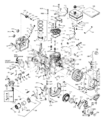 Tecumseh HS50-67014 - Tecumseh Engine Engine Parts List #1