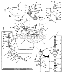 Scag SWZ36-14KA - Scag 36" Walk-Behind Mower, 14hp Kawasaki (SN: 4040001 - 4049999)