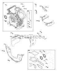 Briggs & Stratton 542477-0006-J1 - Briggs & Stratton Horizontal Engine Cylinder Group