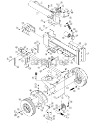 Craftsman 247.774661 (24BF570L799) - Craftsman Log Splitter (2006) (Sears)